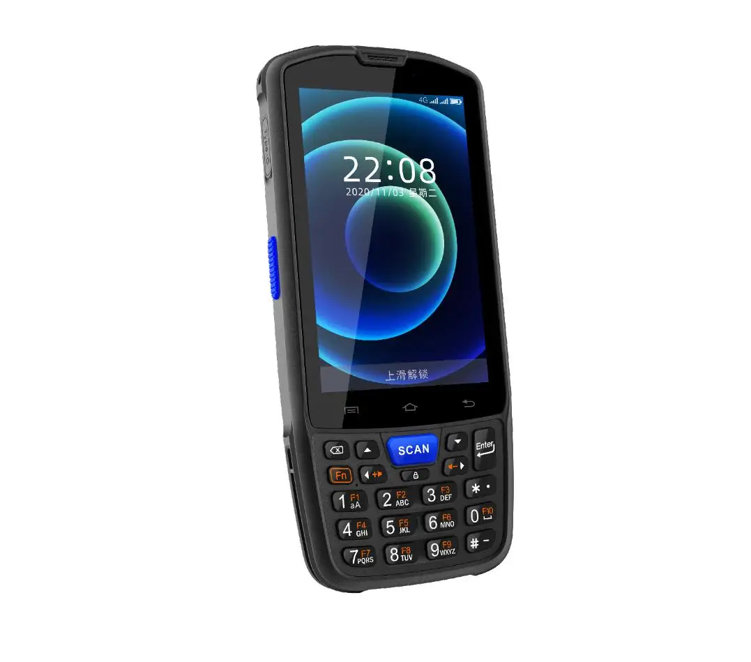  Hopeland UHF rfid NFC КПК Android 9 0 4G Wi-Fi GPRS сенсорный экран android Ручной сканер Склад мобильный считыватель радиочастотной