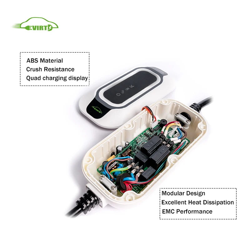 SAE J1772 EVSE Уровень 2 EV зарядное
