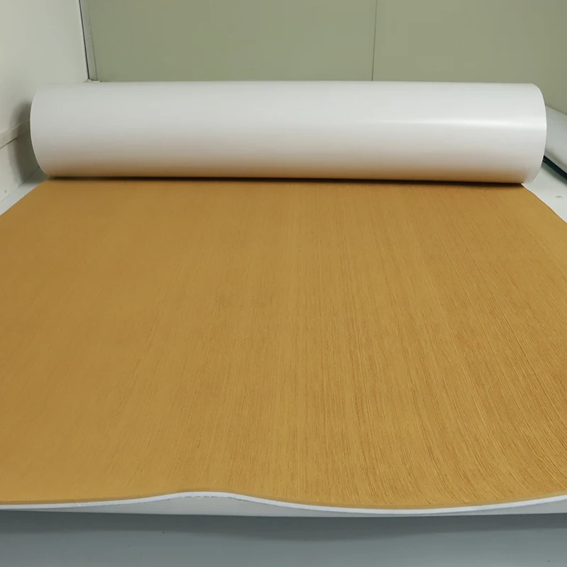 Non Skid Boat Flooring Mat Durable Eva Foam Teak Sheet Marine Synthetic Decking