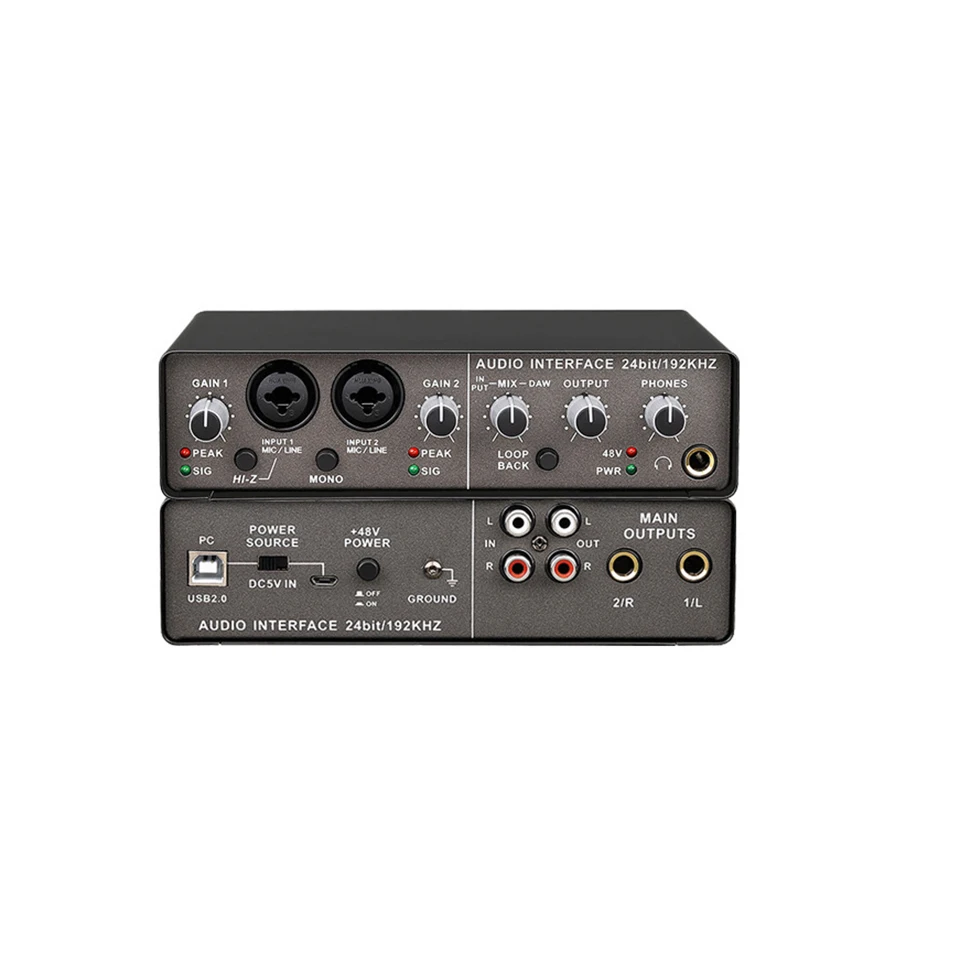Compatible with multiple mobile devices  Live Broadcast k song digital music sound card