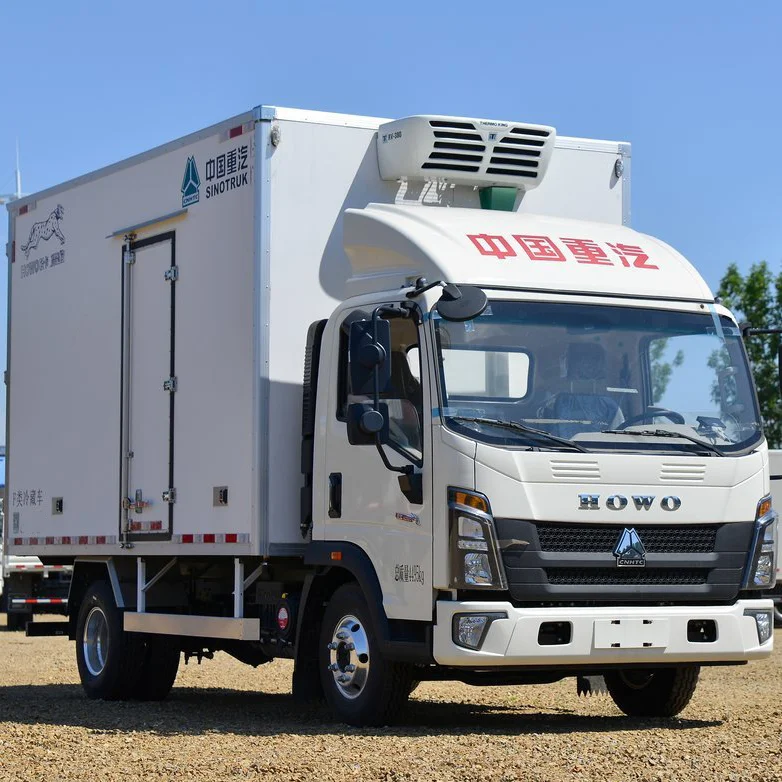 Легкий Грузовик Sinotruk Howo Commander 160 л.с. 4x2 4 1 м РЕФРИЖЕРАТОРНЫЙ транспорт (Национальный VI)