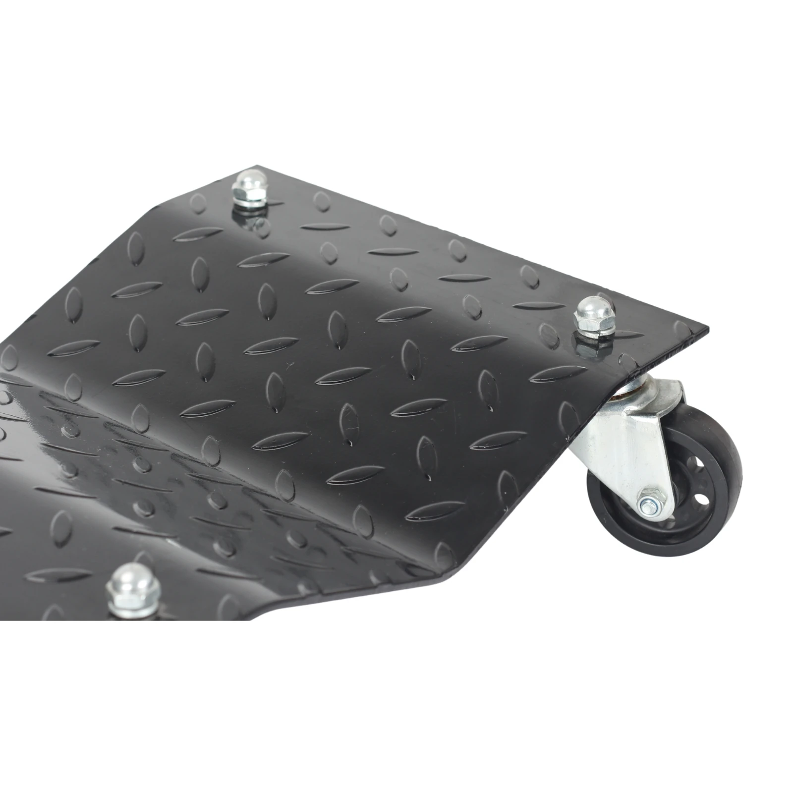 Car Dolly, Heavy Duty Wheel Dolly Vehicle Tire Skates with 6,000 lbs Total Capacity Silver Set of 4