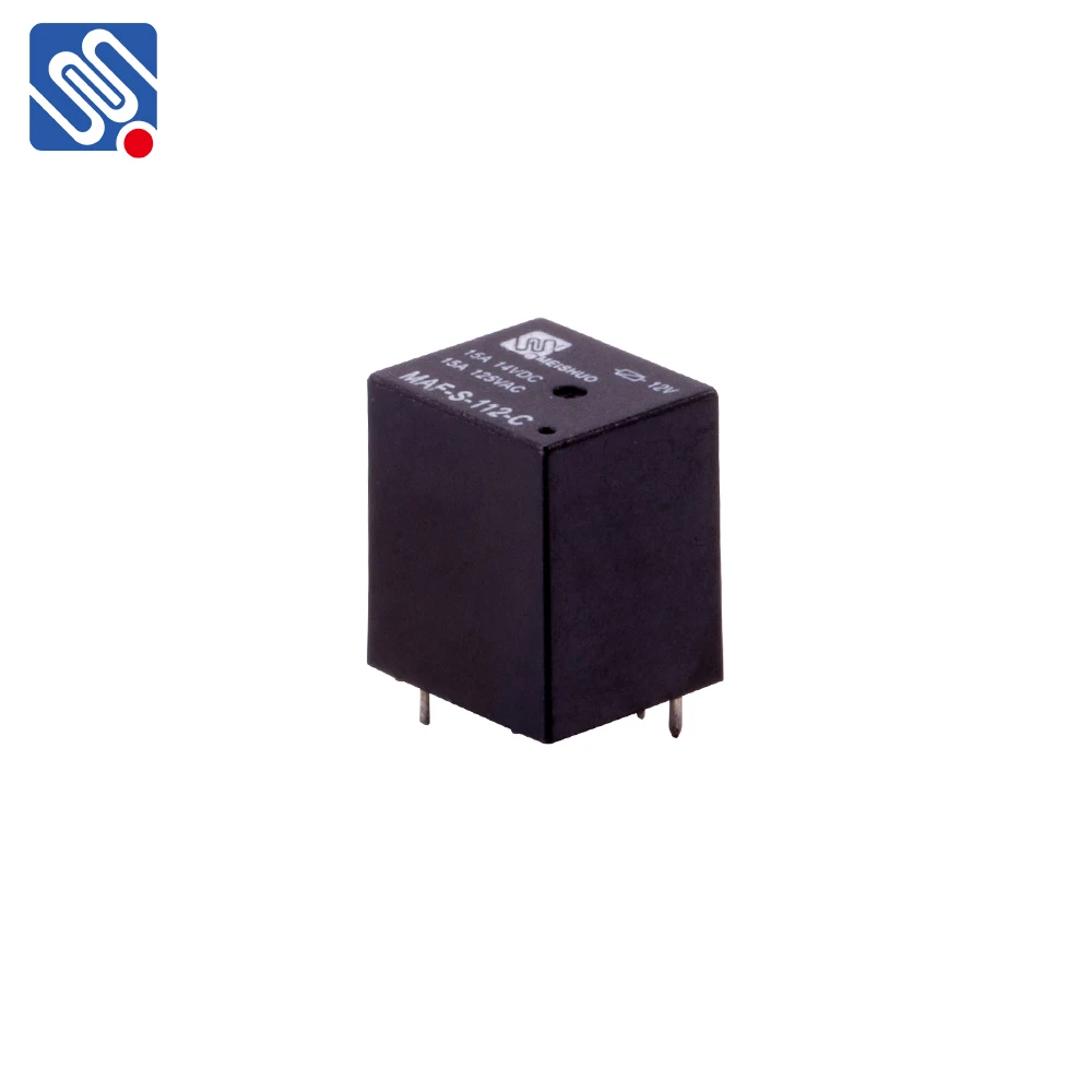 Meishuo MAF-S-112-C 12V 20A Automotive Relay Mini power relay one open one close 4 pin pcb relay