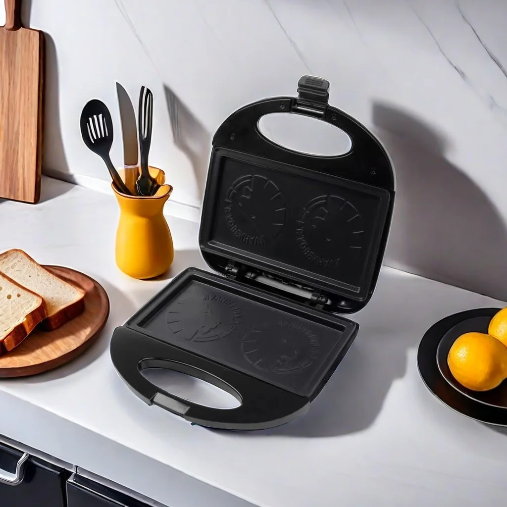 Professional multifunction Stainless Steel 6 in 1 Multifunctional individual plate panini maker