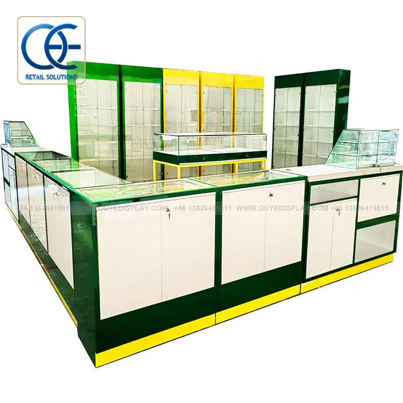 Wholesale Hookah Bar Furniture Best Supplier Smoke Shop Dispensary Supplies Display Hookah Display For Smoke Shop