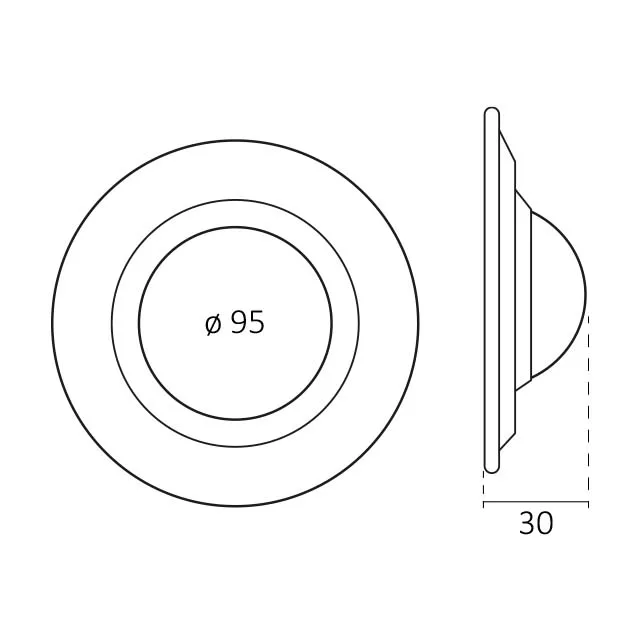 Wholesale Toilet Push Button Single Flushing Made Of Stainless Steel With Modern Style Made In Italy