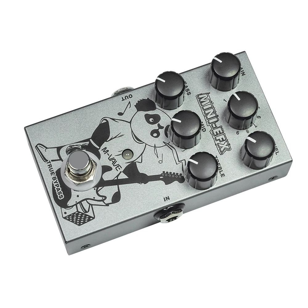 Guitar Effect Pedal 1 Booster 4 Distortion 4 Overdrive Effect Pedal Blues AMP British Metal Pedals for Electric Guitar