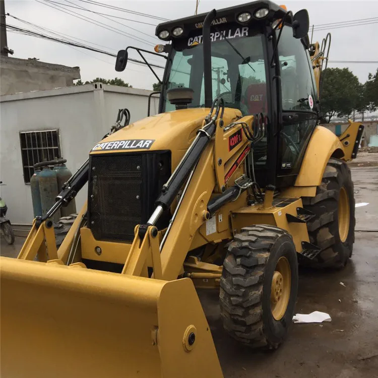 Оригинальный экскаватор caterpillar 420f retroc производство США экскаватор-погрузчик низкая цена Распродажа в Шанхае Китай