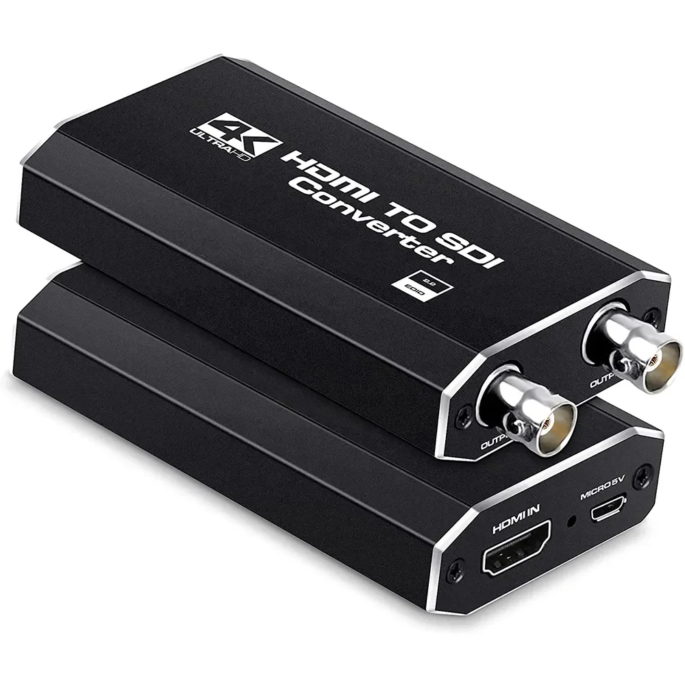 Factory Price Converter 4K HDMII to SDI Converter Adapter 1-port HDMI input 2-port SDI Outputs Support SDI/HD-SDI/3G-SDI