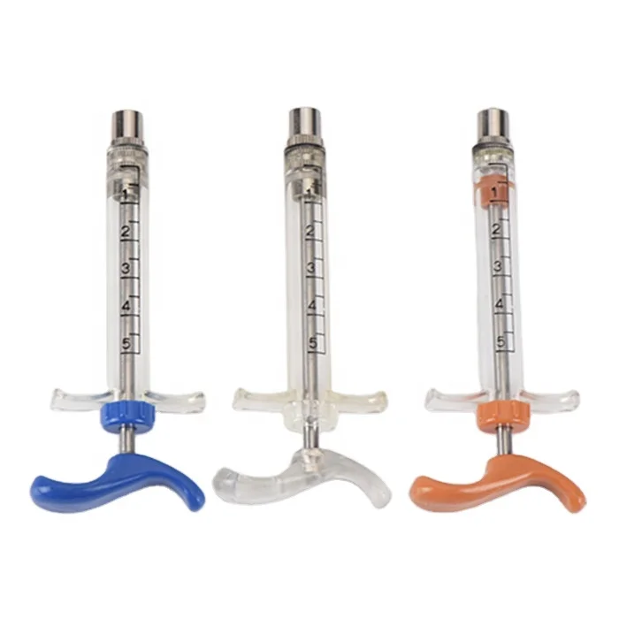High quality veterinary tpx plastic steel syringe with printing 5ml 10ml 20ml 30ml 50ml