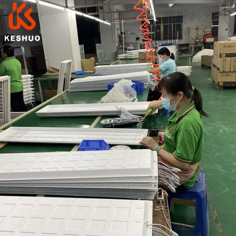 Keshuo LED Ceiling Light  Smart Panel Light Compatible an led panel light