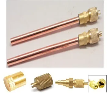 high quality Copper Air Conditioner refrigeration  Check  Charging  Access Valve