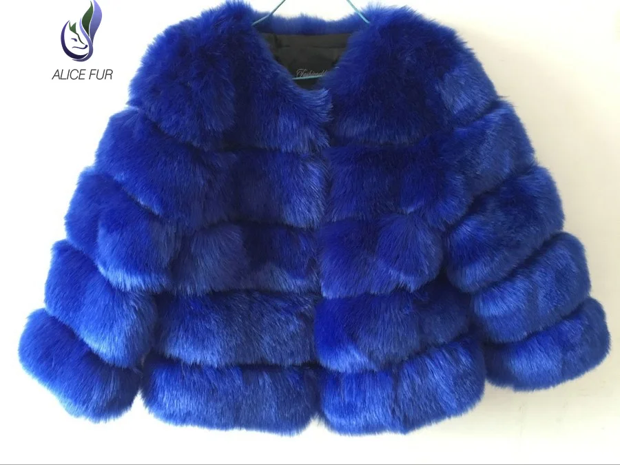 Artificial Fur Coat Warm Thicken Hooded Women Outerwear Fashion Big Man Made Leather Fur Collar Parkas Female Winter