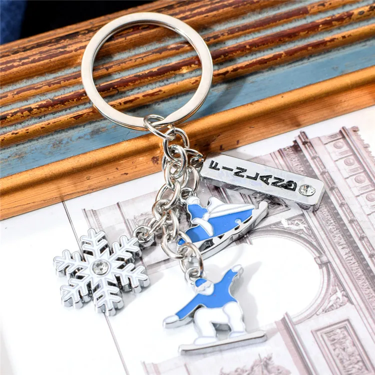 2022 Attractive Style Tourist Souvenir Zinc Alloy Key Chains, Finland Tourist Tag Keychain Souvenirs