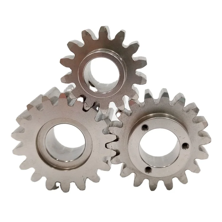 OEM hight pression Mass Production cnc machined industrial Turning Drawing Stainless Steel Gear wheel Cnc Machining parts
