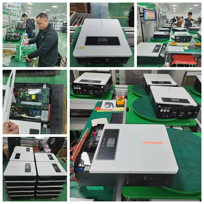 Off-Grid 24V 48V Solar Inverter 3.6KW 4.2KW 5KW 6KW Hybrid Inverter Pure Sine Wave Solar Inverters with MPPT