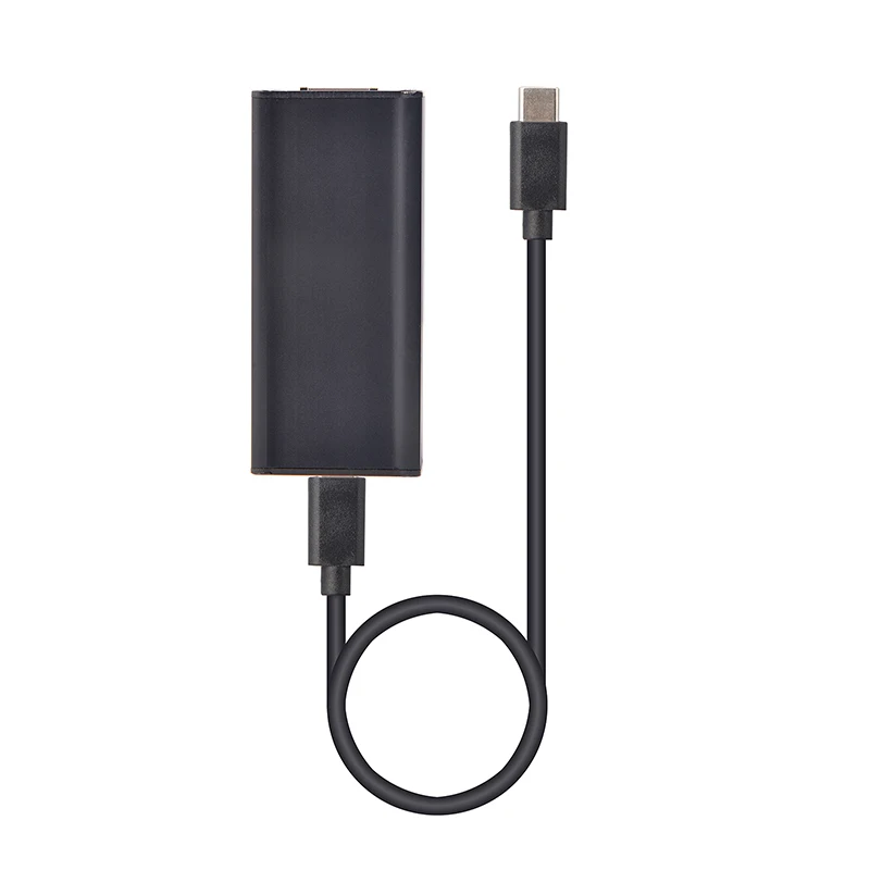 Usb c poe ethernet adapter converter Output 5V/9V/12V/15V/20V power over ethernet adapter poe to usb c pd charging and ethernet