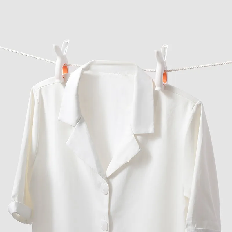 Large Windproof Cloth Drying Holder with Clothes Clips Quilt Clamp Hanging System