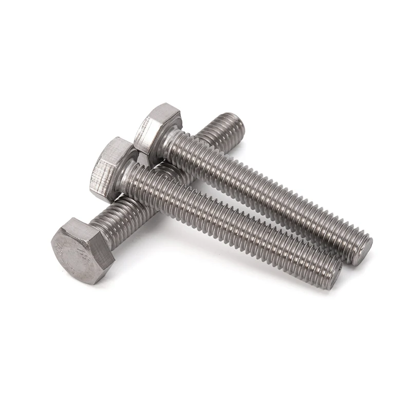 316 Stainless Steel Nuts Bolts And Washer Set Outer Hexagon Bolt Hex Nut Flat spring washer