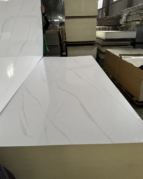 Bamboo wall panel board marble wall decoration bamboo wood veneer fireproof Carbon crystal board