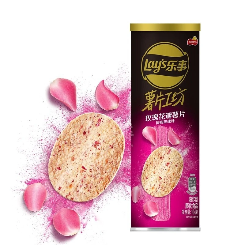 Newly listed a variety of flavors and good-looking lays chips potato chips 104g from China
