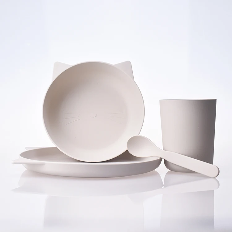 
SK Eco friendly 100% Biodegradable PLA food grade biodegradable disposable kraft kid bowls 