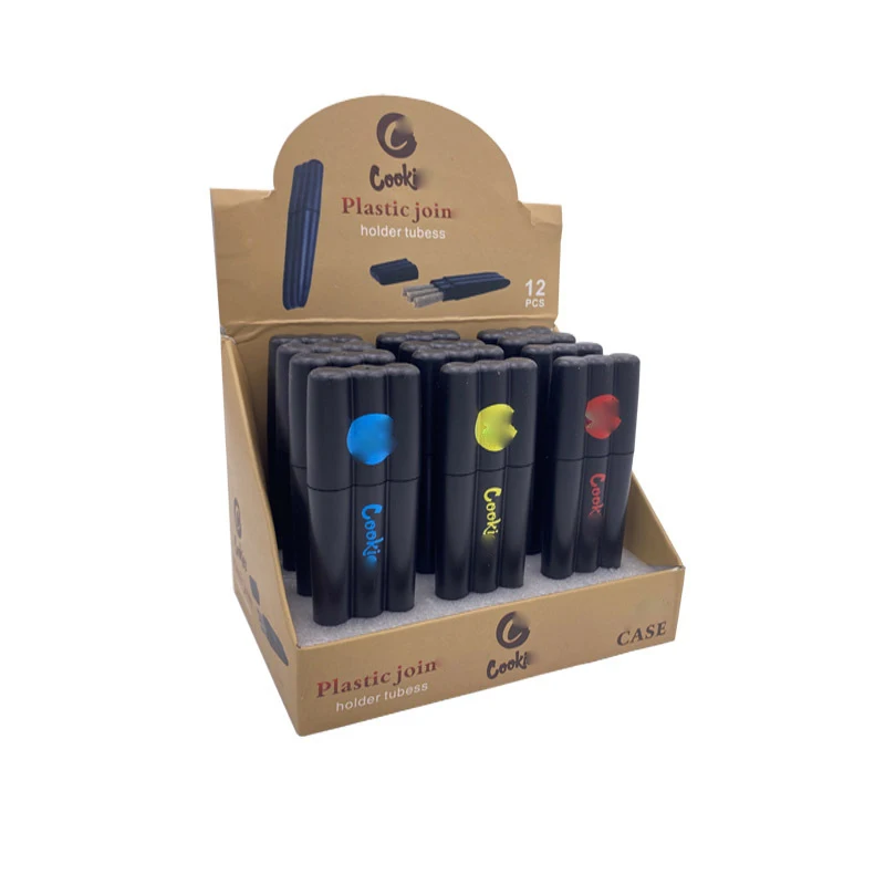 Plastic Tube Smoking Case Pack Box Smell Proof Pocket Cigarette Case Custom Logo