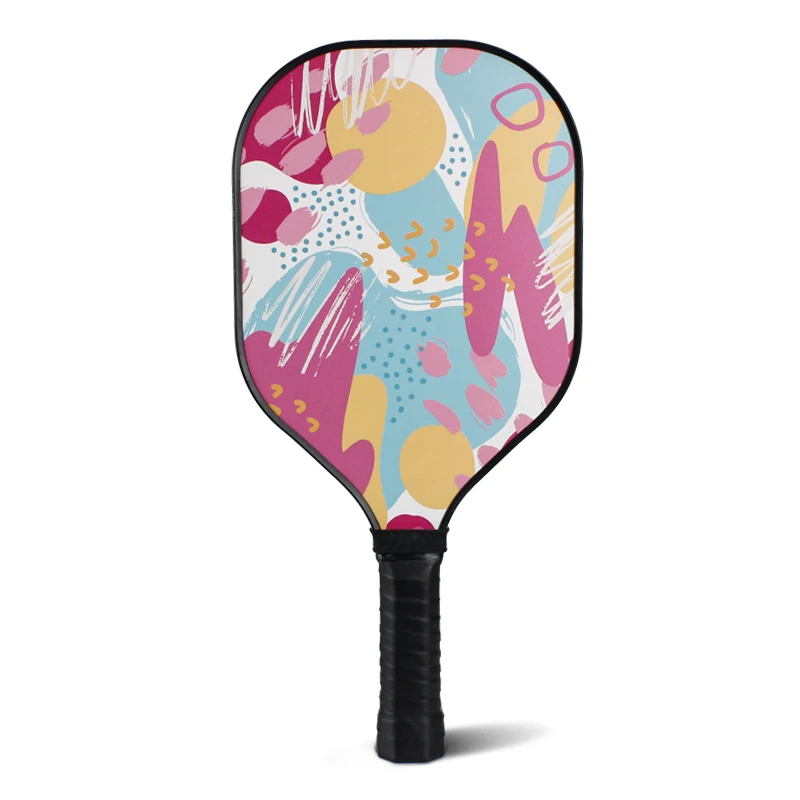 Wood pickleball paddle custom logo 9-ply Wooden Pickleball Rackets with custom package or bag