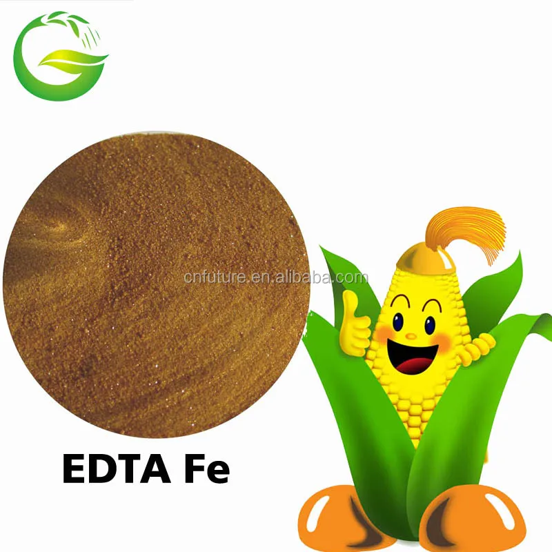 100% water soluble Organic microelement fertilizer EDTA Fe