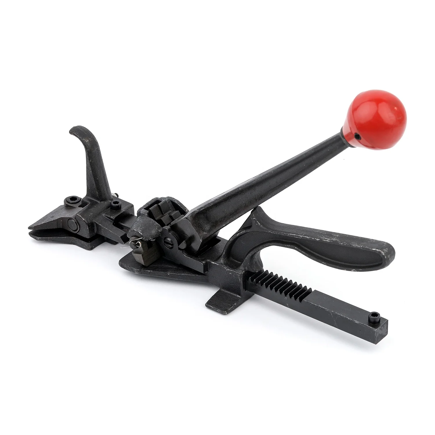 Light Weight Steel Strapping Tensioner with One Handle Operation for 19-32mm Straps