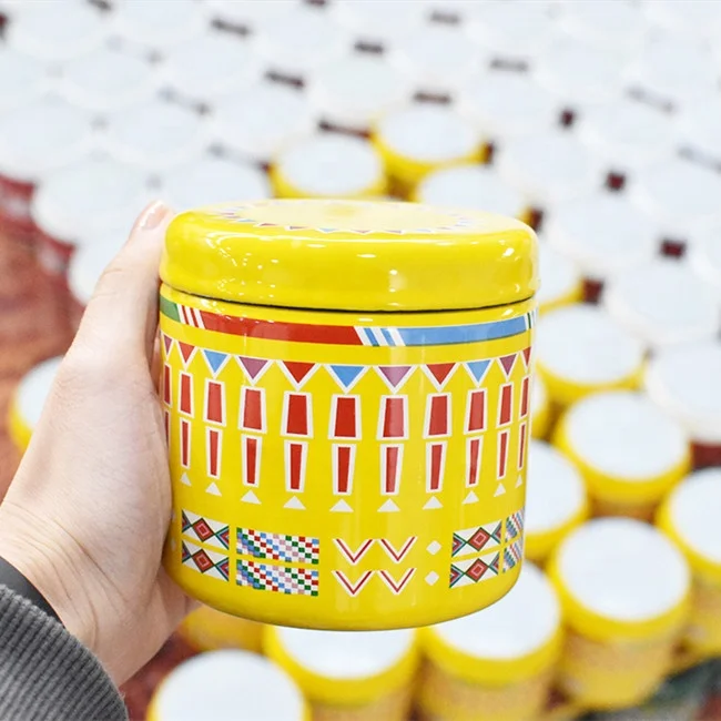 Saudi Arabian Style Enamel Coffee  Bean Can Oil Pot Tea Pot Enamel Mug