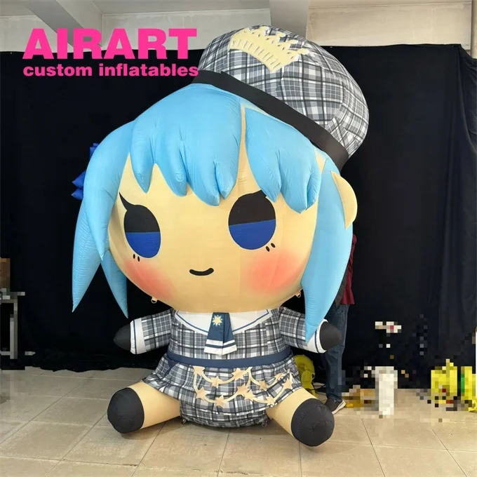 event decoration cute inflatable cartoons,custom COMIC character inflatable for the event