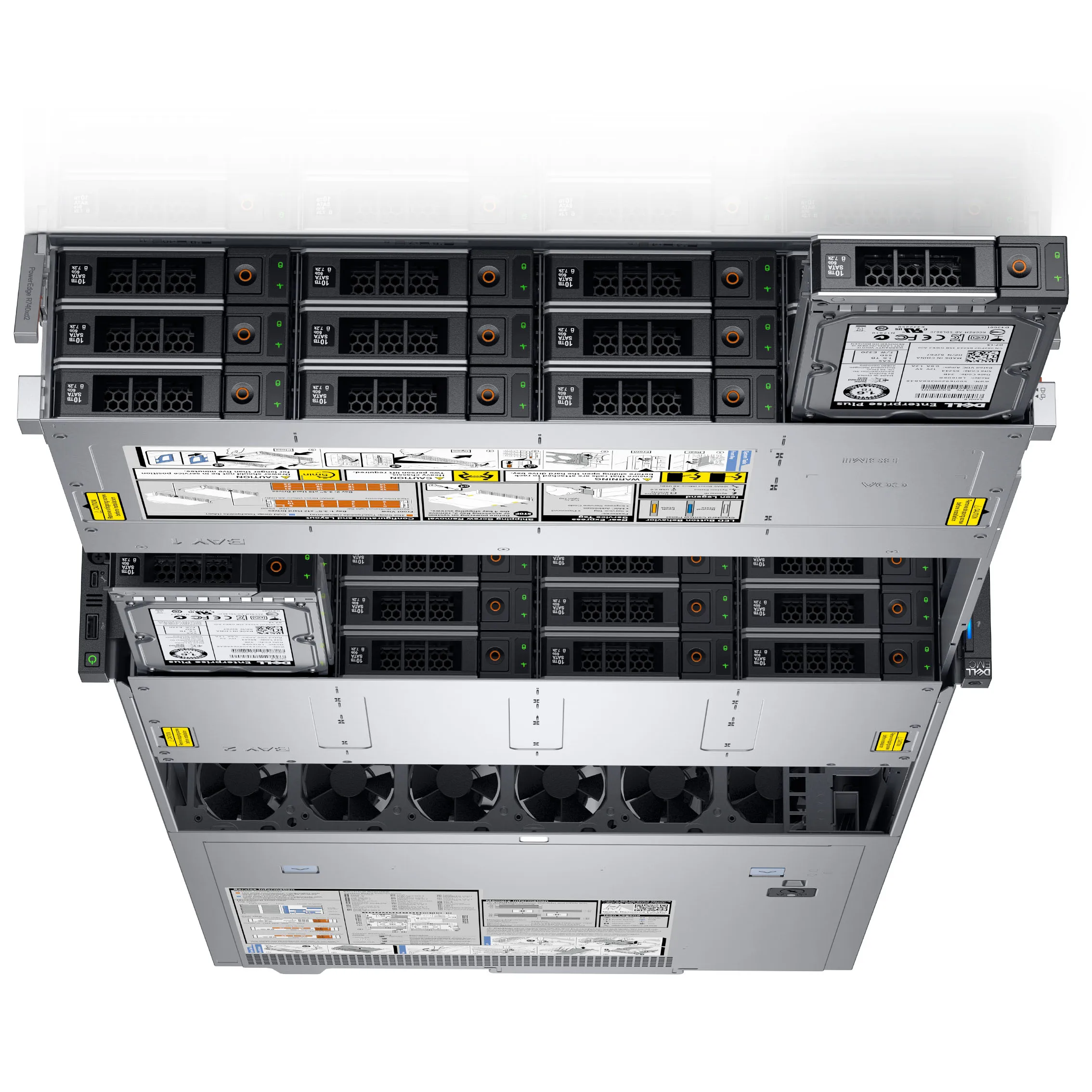 Hot sale New Original Dell PowerEdge R740xd2 sever  Intel Xeon Gold 5122 Rack server ready to ship