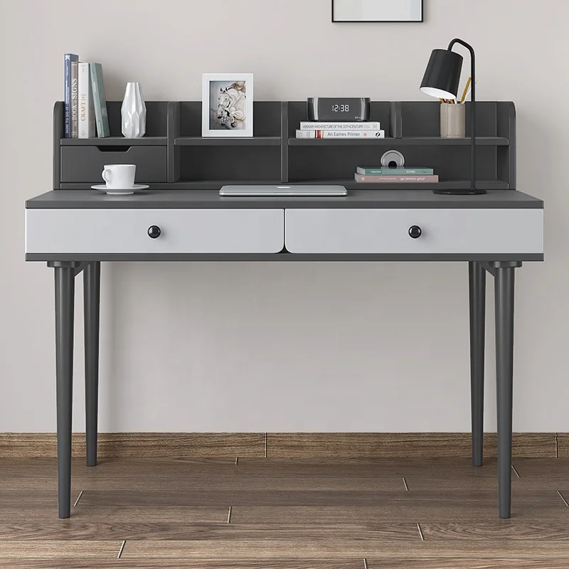 Modern simple home office learning desktop computer study writing desk