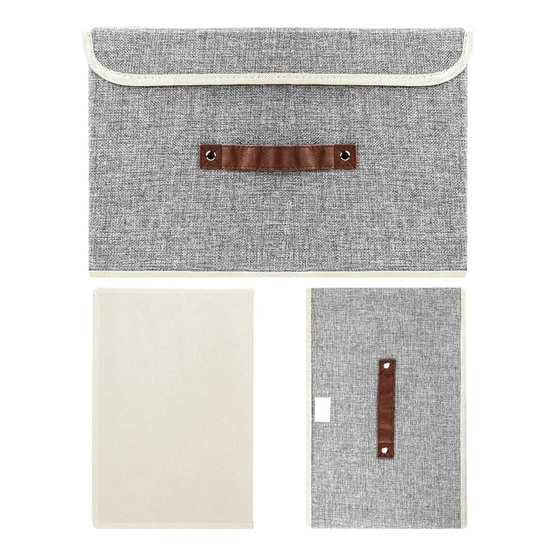 Large Folding Baby Toys Travel Camping Sturdy Tool Package Clothes Storage Basket Boxes Organizer With Lid