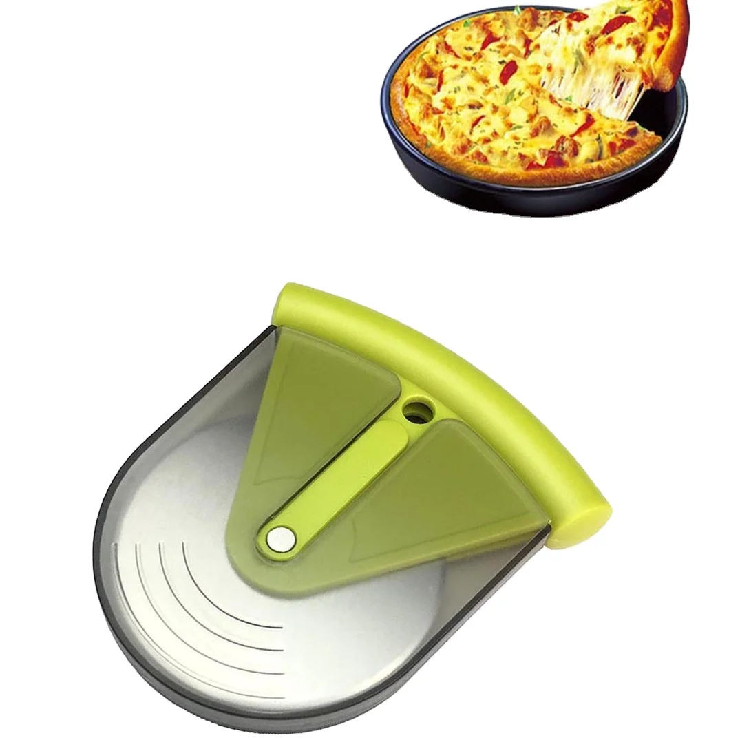 Pizza Peel and Cutter with Protective Cover Kitchen Tools Pizza Spatula Outdoor Picnic Camping
