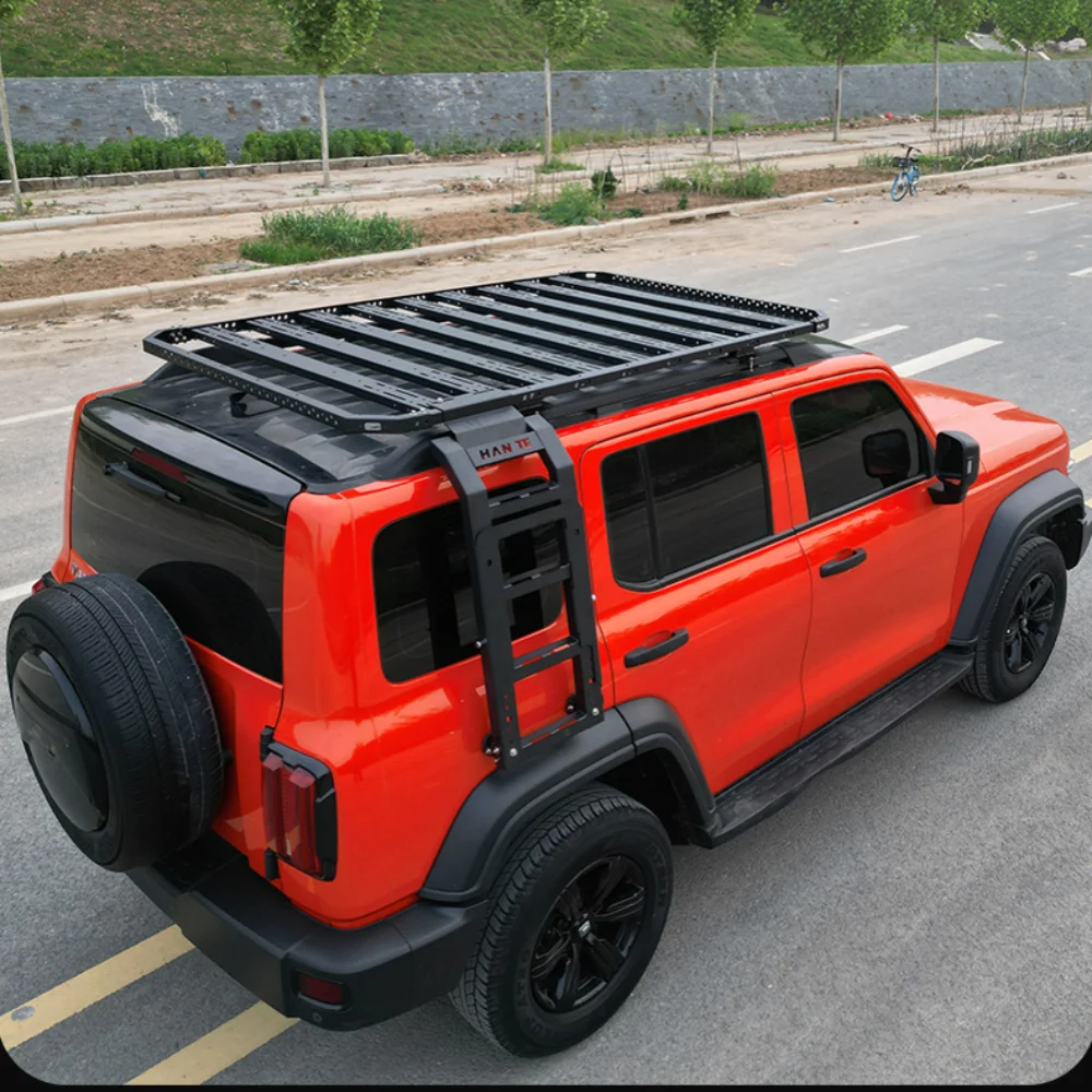 GWM WEY Great Wall TANK 500 Car Roof Luggage Rack Folding Ladder & Expansion Platform Exterior Accessories for Car Modification