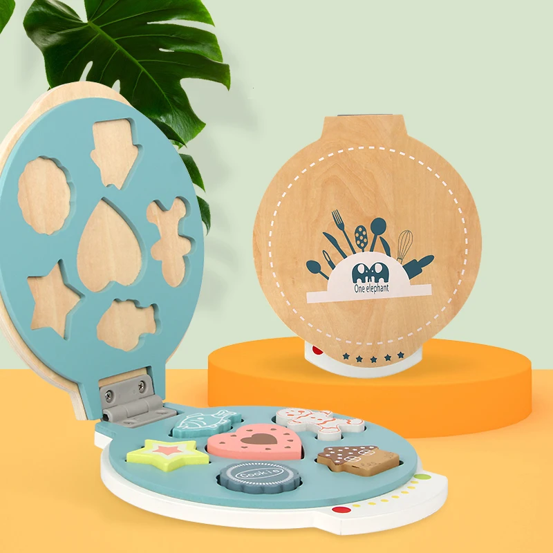 Новинка лидер продаж кухонные игрушки ролевая машина для приготовления блинчиков мини кухонный набор деревянные