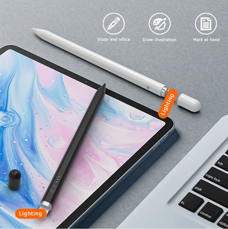 Magnetic Power Display Palm Rejection Tilt Function stylus pen touch pencil for apple for ipad