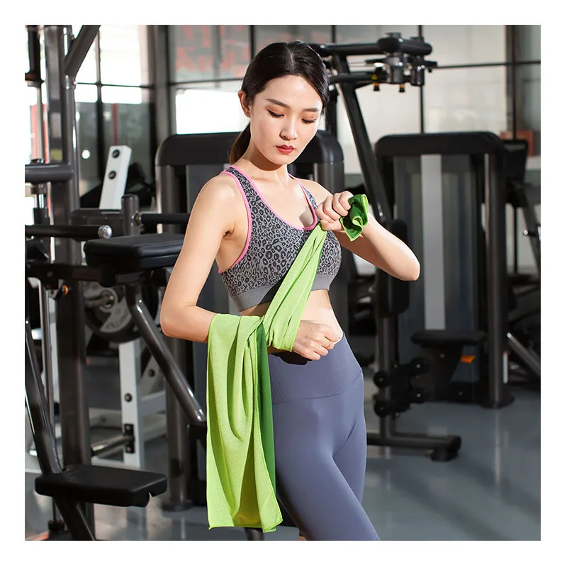 Wholesale Custom Logo Microfiber Instant Cooling Cool Quick Dry Ice Cold Towel