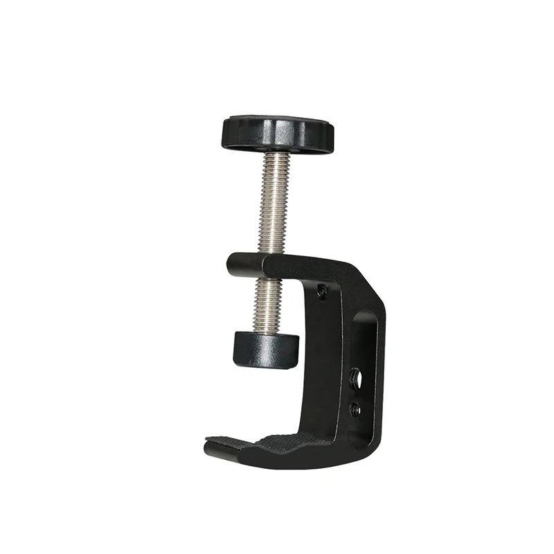 Professional cameras tightly clamped with fixed magic arm