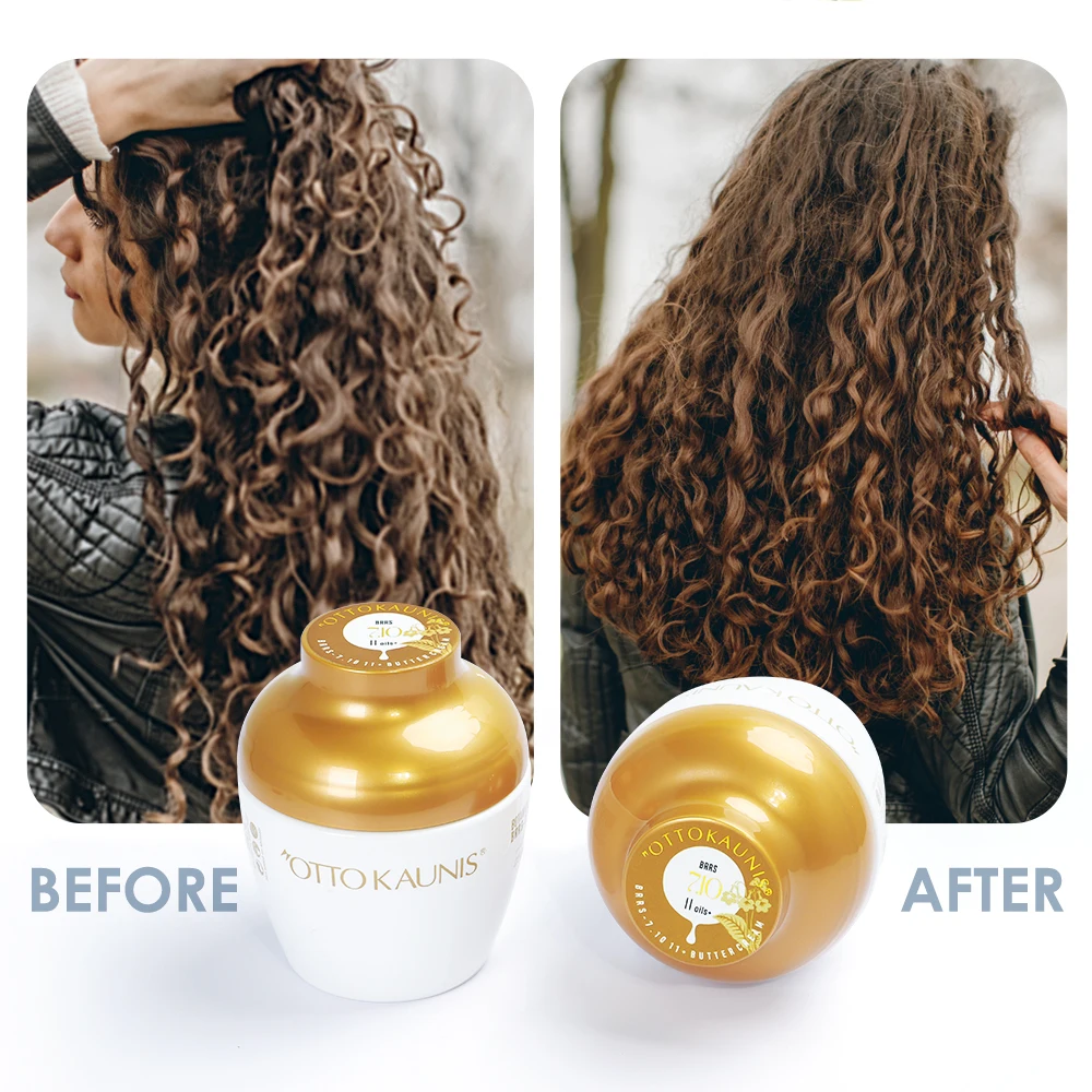 Shea Butter Coconut Curling Cream Private Label Bounce Curl Cream For Curly And Coily Hair