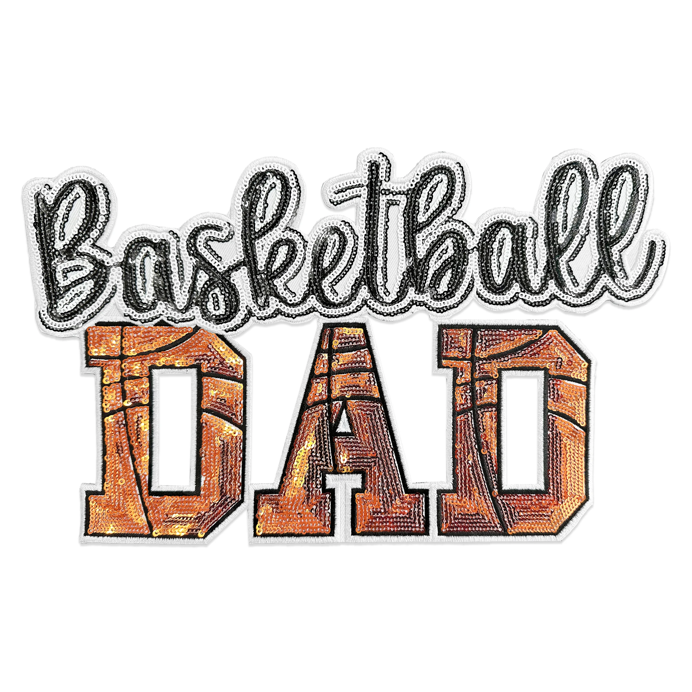 Wholesale custom Clothing Jacket Sequin Embroidery Cheille varsiti Gold patch 3d Varsity Letter patches embroidery Chenille Bag