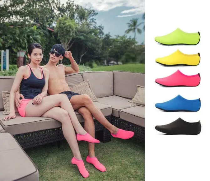 Custom Sand Proof Beach Socks Swim Diving Shoes Durable Socks Sand Swimming Diving Surfing Fishing Socks for Water Sports