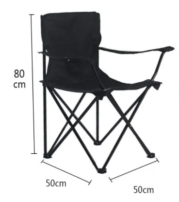 Double Cup Holder Custom Foldable Lazy Chair Outdoor Hiking Fishing Beach Folding Camping Chair With Storage Bag