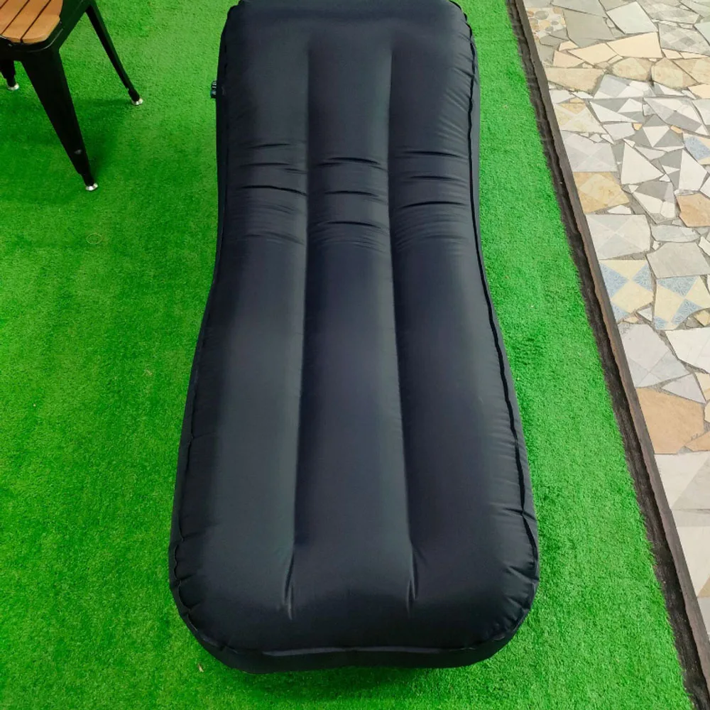 Fold up inflatable foldable relaxing couch chesterfield air collapsible sofa couch OEM supplier factory