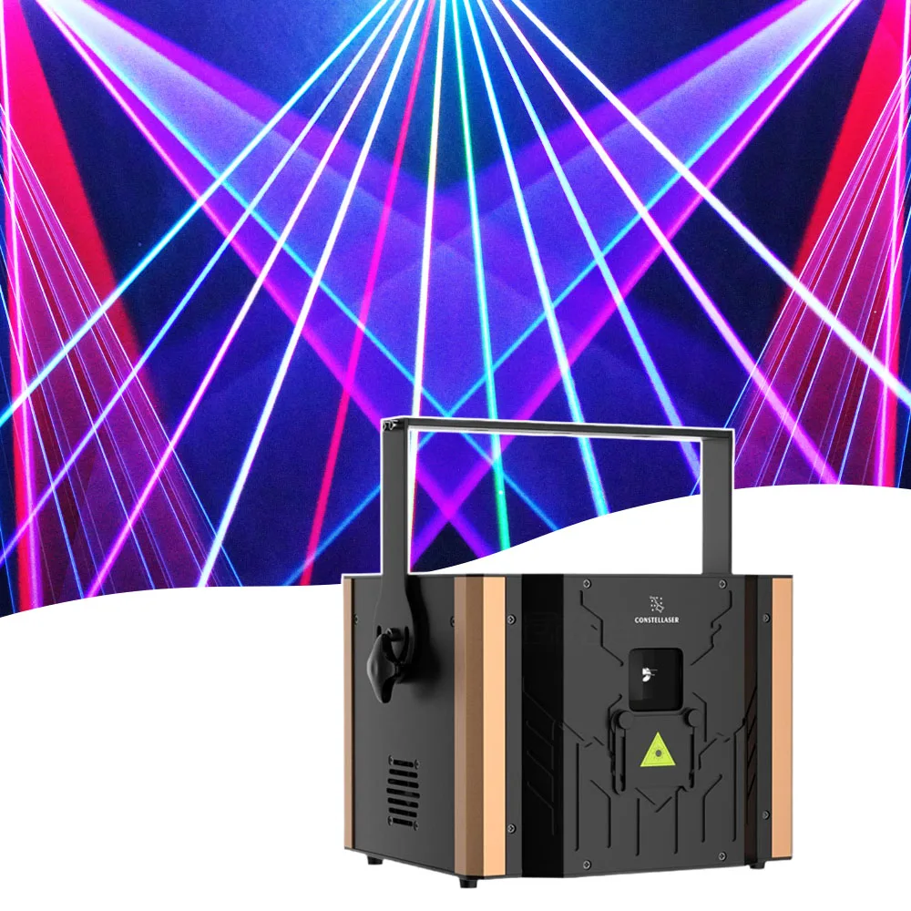 Halloween Disco lights DMX controller 12W RGB Animation Laser Light