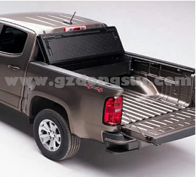 Четырехслойное складное жесткое покрывало для грузовика Hilux Revo 2015 + 4 двери