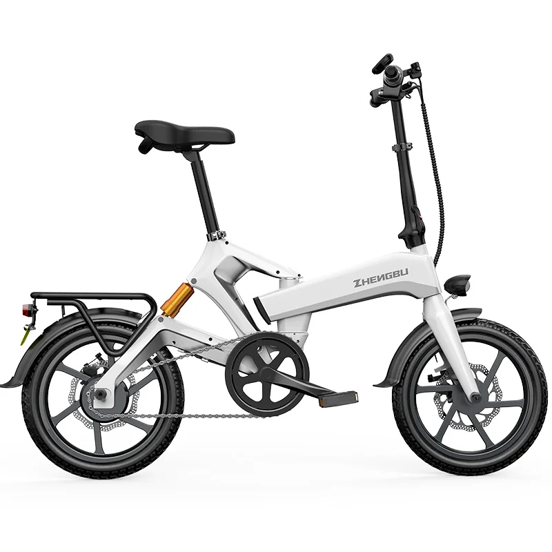 Ce Folding E-bike E Cycle Ebike Ebicycle Electric Bike 48v 250w 500w 16inch Small Woman MINI Lithium Battery Rear Hub Motor K6