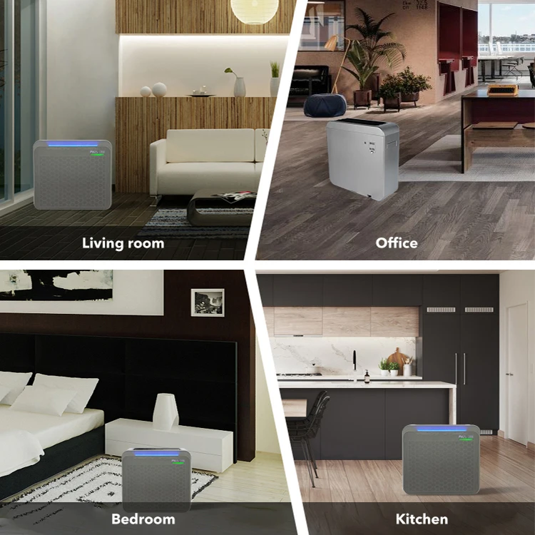 Modern Design Living Room Bedroom Portable Four In One Filter ESP Electrostatic Technology Air Cleaner